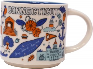 Starbucks Been There Series Connecticut Ceramic Mug, 14 Oz Multicolor | 935GTNIOY