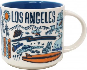 Starbucks Been There Series Los Angeles Ceramic Mug, 14 Oz Multicolor | 571OFMRHZ