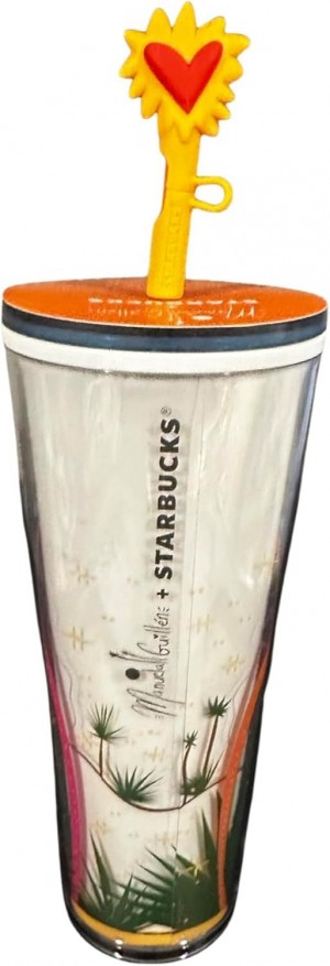 Starbucks Fall 2023 24 Oz Venti Tumbler Manuela Guill Multicolor | 592HWFBJD