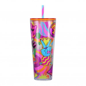 Starbucks Hand and Heart Cold Cup 24oz Multicolor | 968SFTJAL