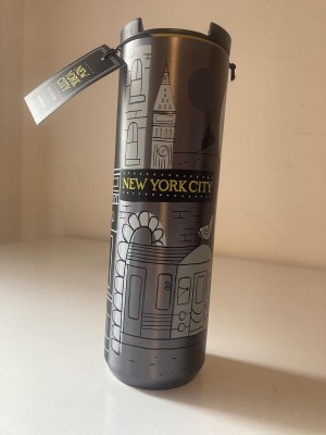 Starbucks New York City Stainless Steel Tumbler, 16 Oz Grey | 204OJGWND