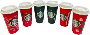 Starbucks Reusable Color Changing 6 Hot Cups Multicolor | 328KCQXNP