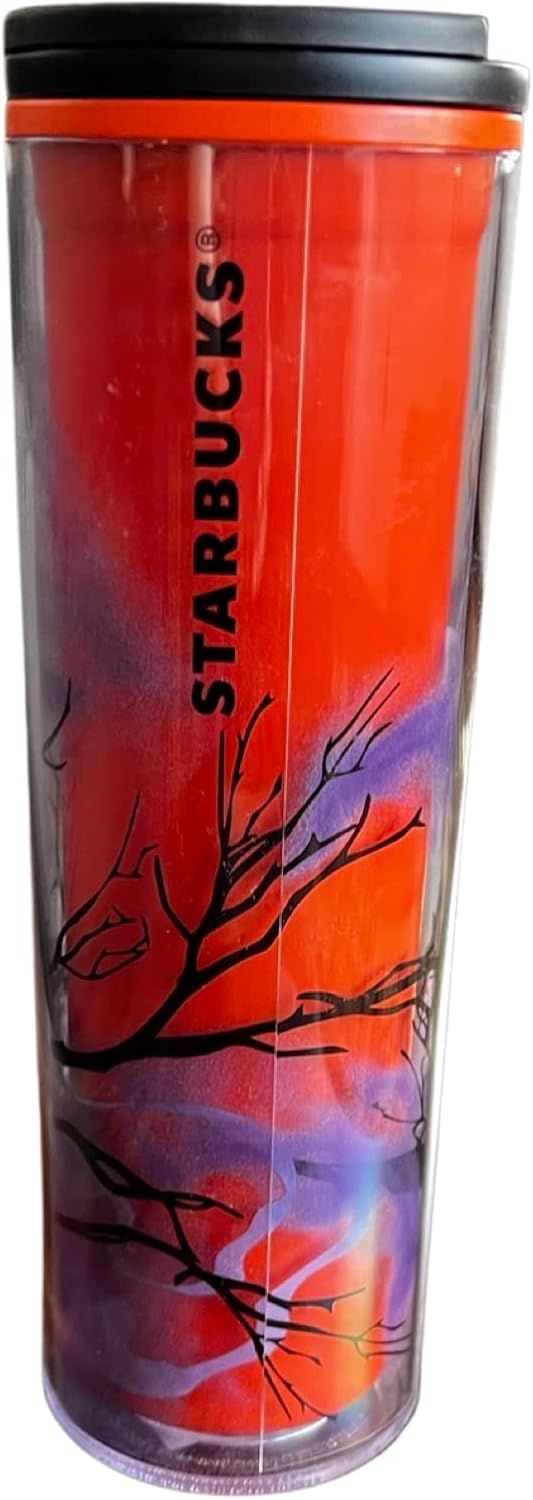 Starbucks 2022 Fall Halloween Raven 16oz Hot Coffee Tumbler Black | 650VPABWE