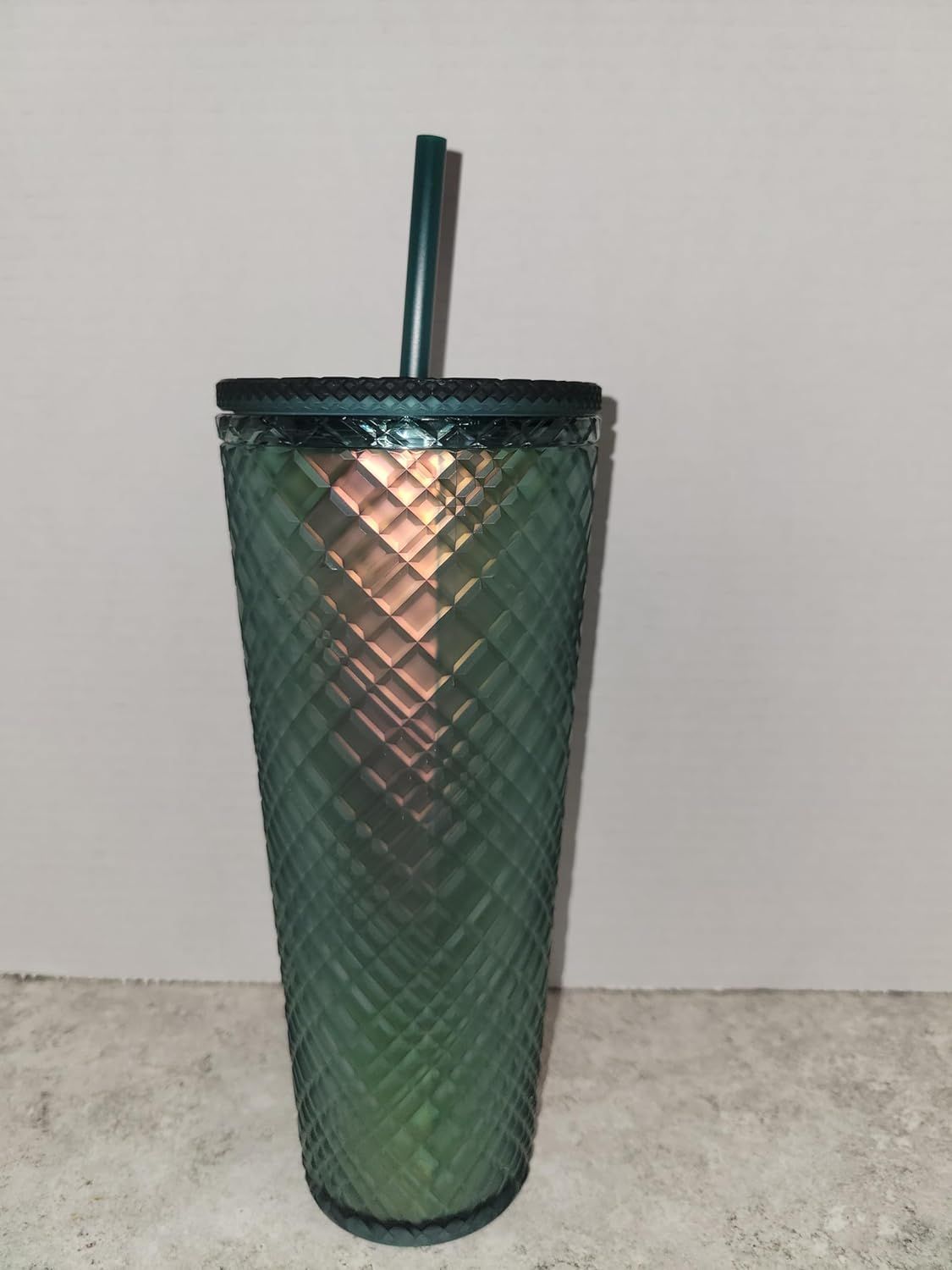 Starbucks 2023 Halloween Soft Touch Jeweled 24oz Tumbler Green | 905PBACYS