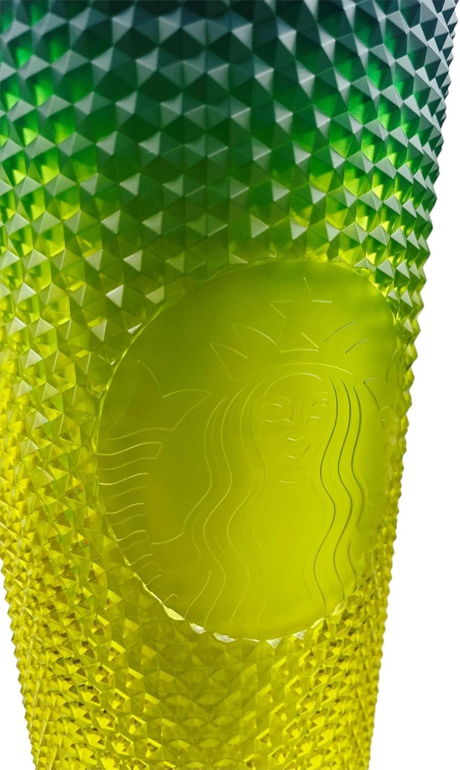 Starbucks 2023 Ombre Green Lemon Yellow Studded Tumbler, 24 Oz, Venti Green Yellow | 293TIDCMY