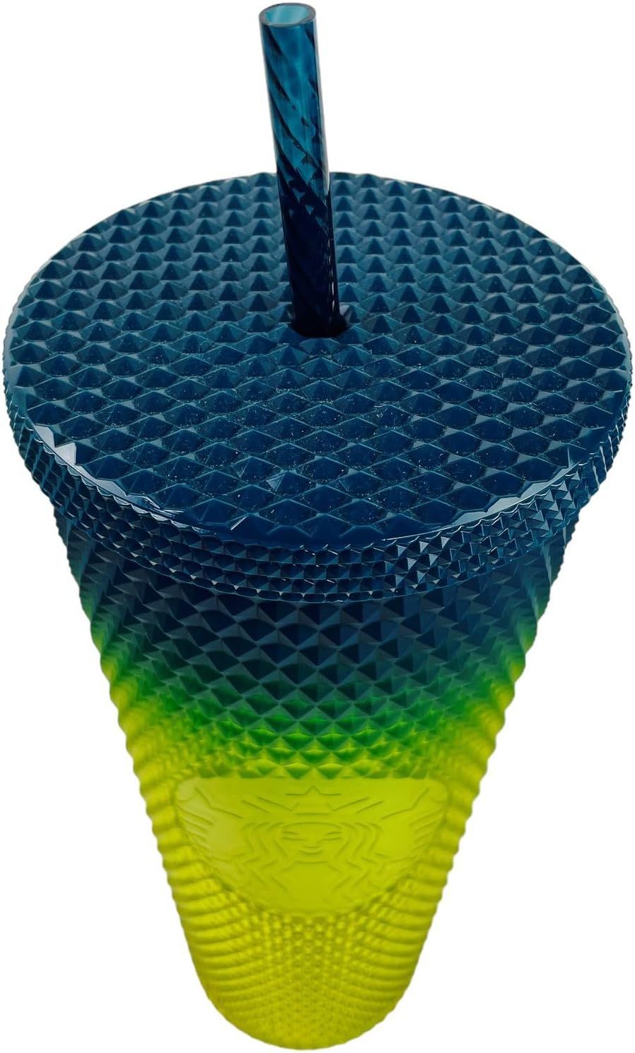 Starbucks 2023 Ombre Green Lemon Yellow Studded Tumbler, 24 Oz, Venti Green Yellow | 845QBYTEG