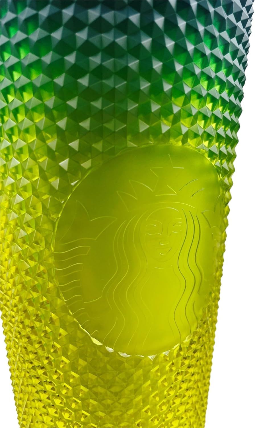 Starbucks 2023 Ombre Green Lemon Yellow Studded Tumbler, 24 Oz, Venti Green Yellow | 176WJTADQ