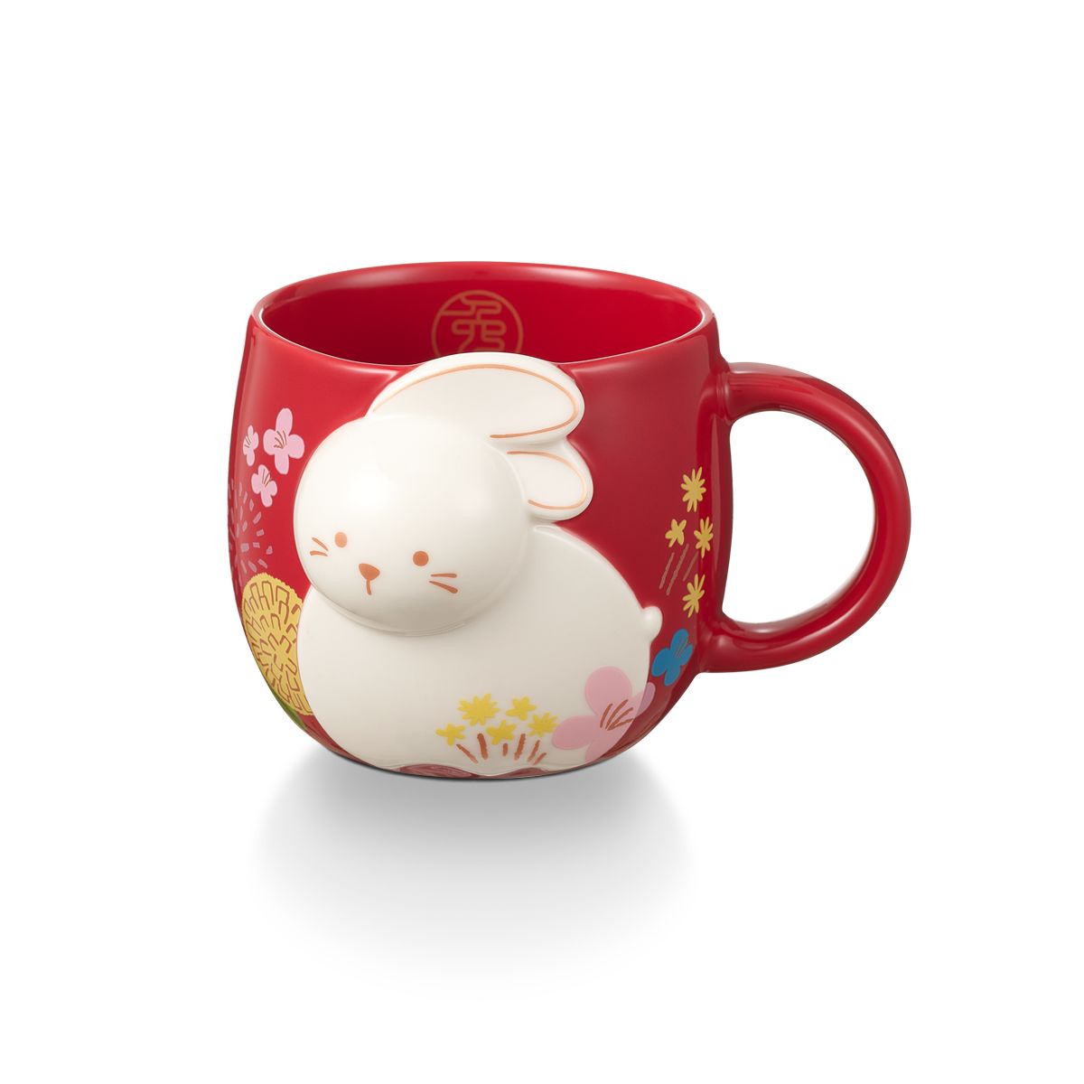 Starbucks 3D Ceramic Rabbit Mug 12oz Multicolor | 749DMTELX