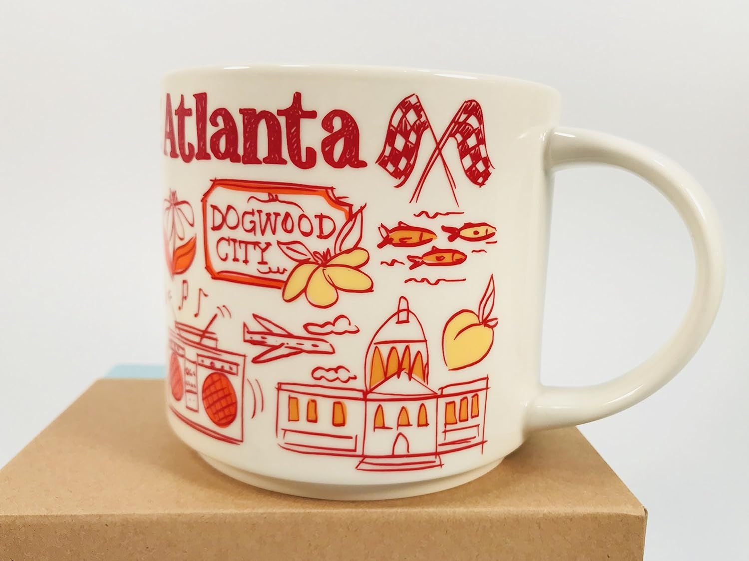 Starbucks Atlanta Coffee Mug Been There Series Across The Globe Collection Coffee | 360ZCJLDV