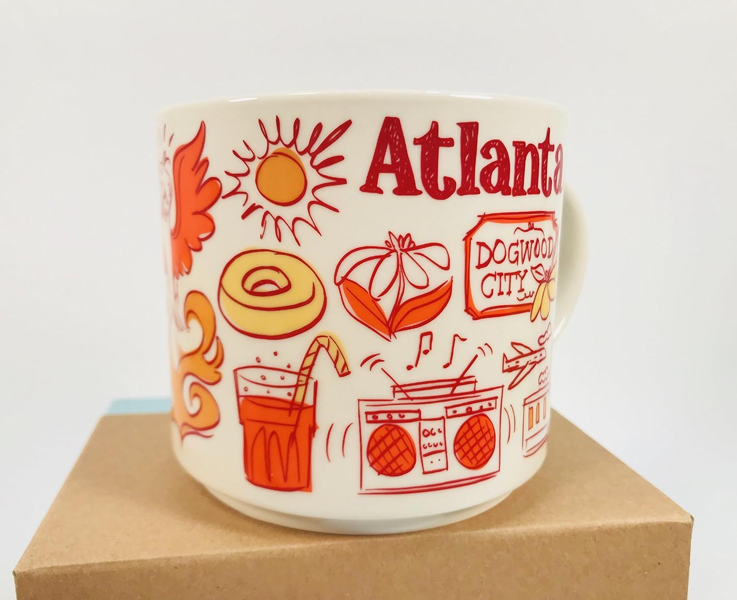 Starbucks Atlanta Coffee Mug Been There Series Across The Globe Collection Coffee | 360ZCJLDV