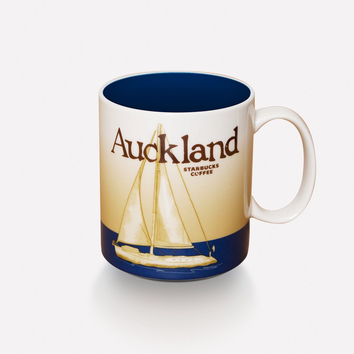 Starbucks Auckland Ceramic Mug 16oz Multicolor | 350LIJPXR