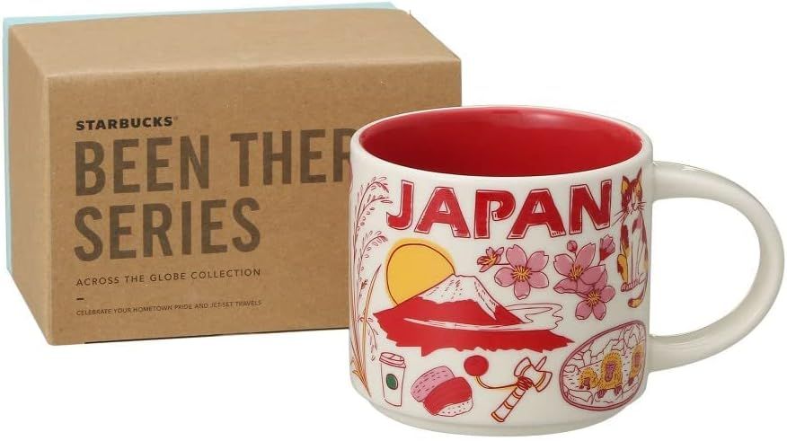 Starbucks Been There Series Japan 2021 Ceramic Coffee Mug, 14 Oz Red | 046AHYLJZ