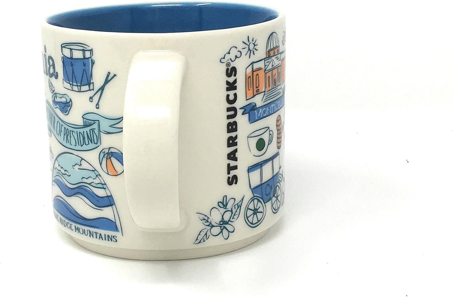 Starbucks Been There Series Mug, 14 Ounce (Virginia) White | 307HZTNOC