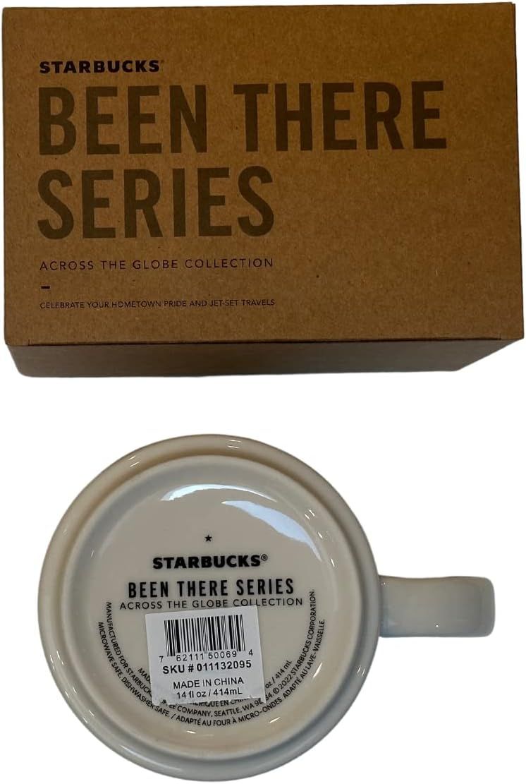 Starbucks Been There Series Nevada Ceramic Coffee Mug, 14 Oz Blue | 974KNJBAV