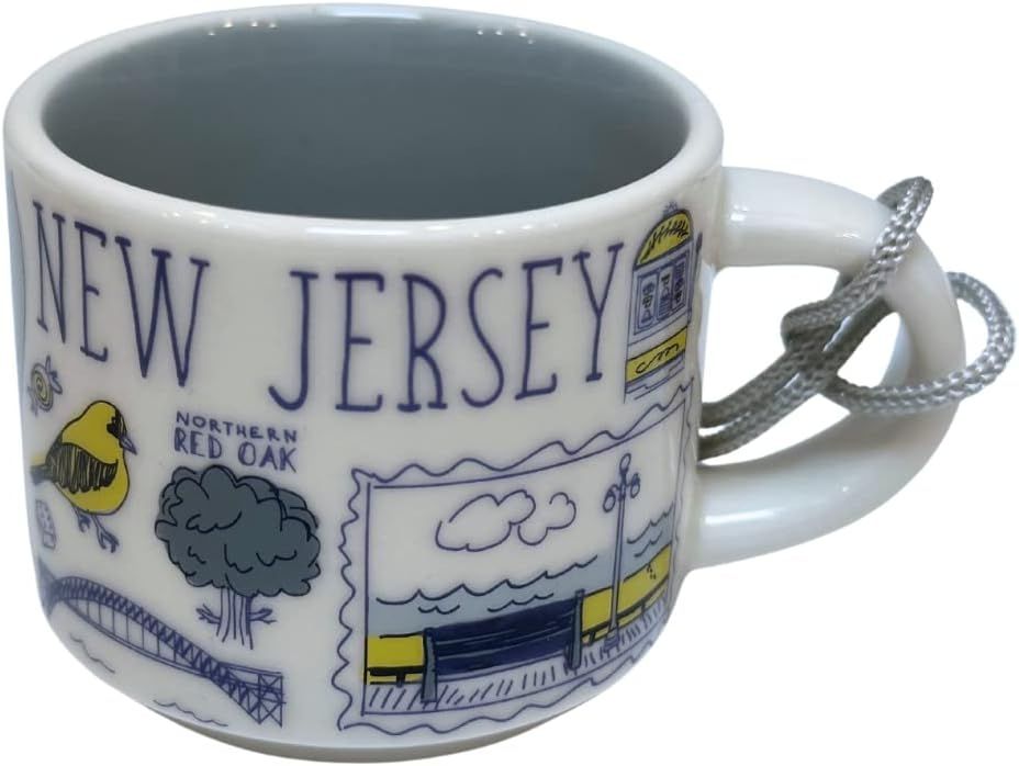 Starbucks Been There Series New Jersey Demitasse Ornament, 2 Oz Coffee | 681OLQVYW