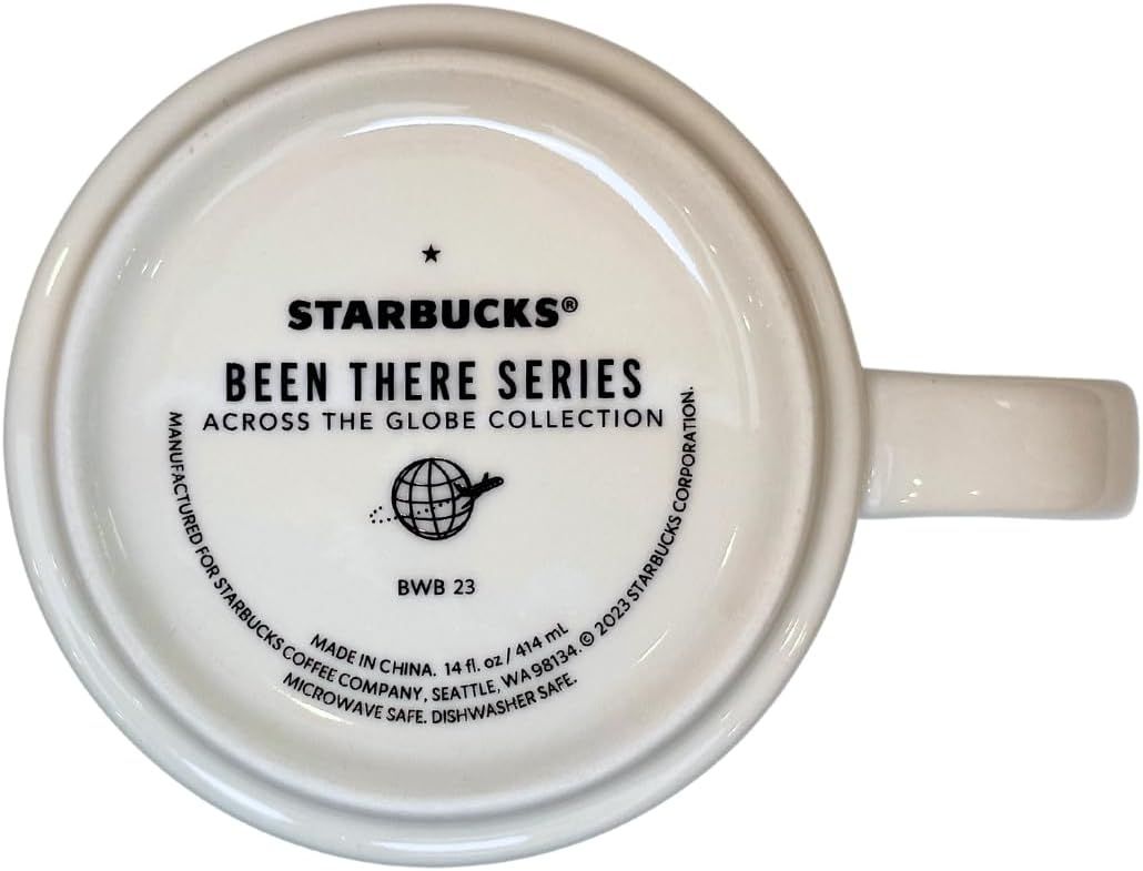 Starbucks Been There Series Savannah Ceramic Coffee Mug, 14 Oz White | 742OZDGVQ