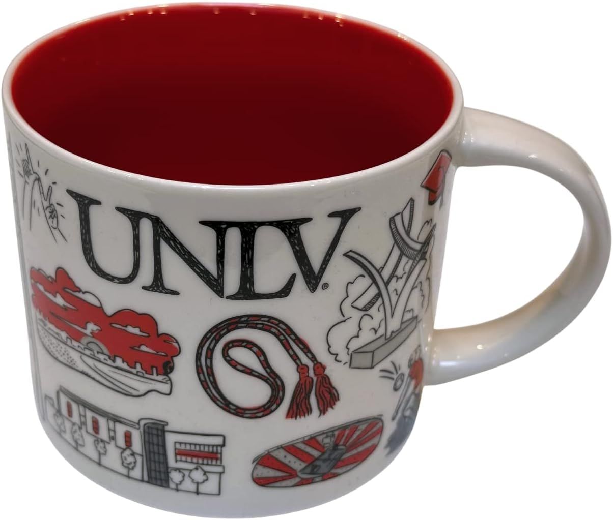 Starbucks Been There Series University Of Nevada, Las Vegas Ceramic Coffee Mug,14 Oz Coffee | 876HJVSCQ