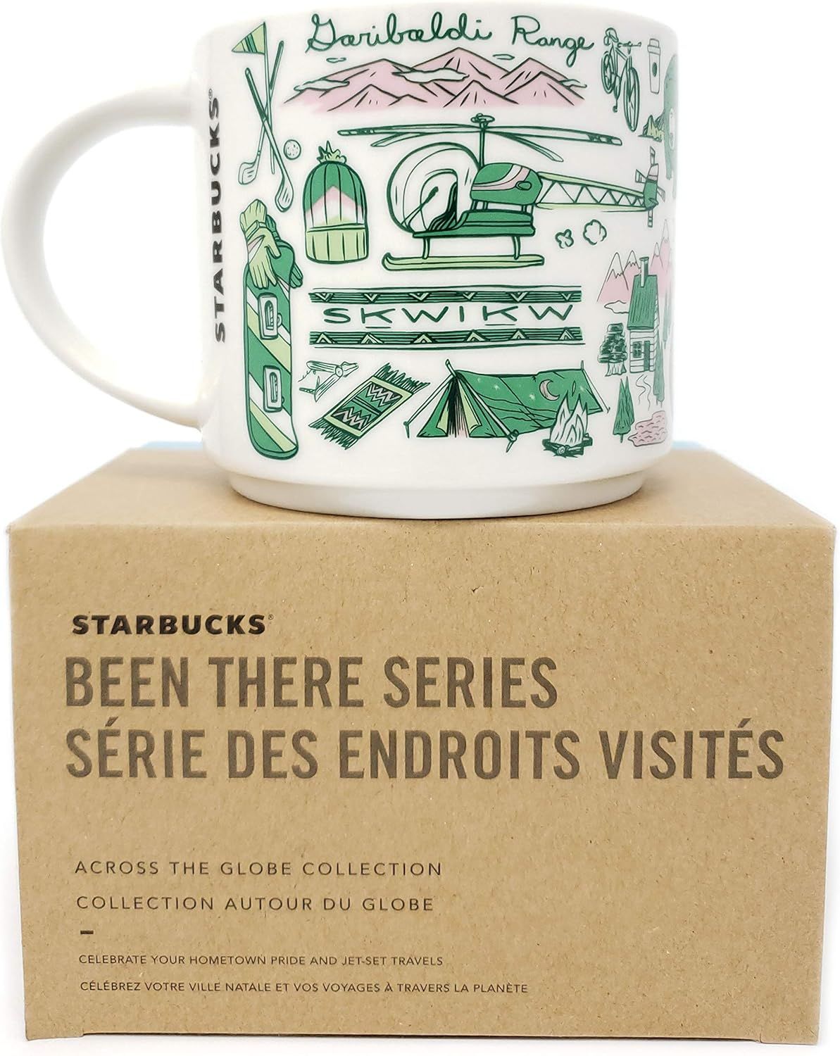 Starbucks Been There Series - Whistler, British Columbia Bc, Canada, 14 Fl Oz Green | 039IUJVXL