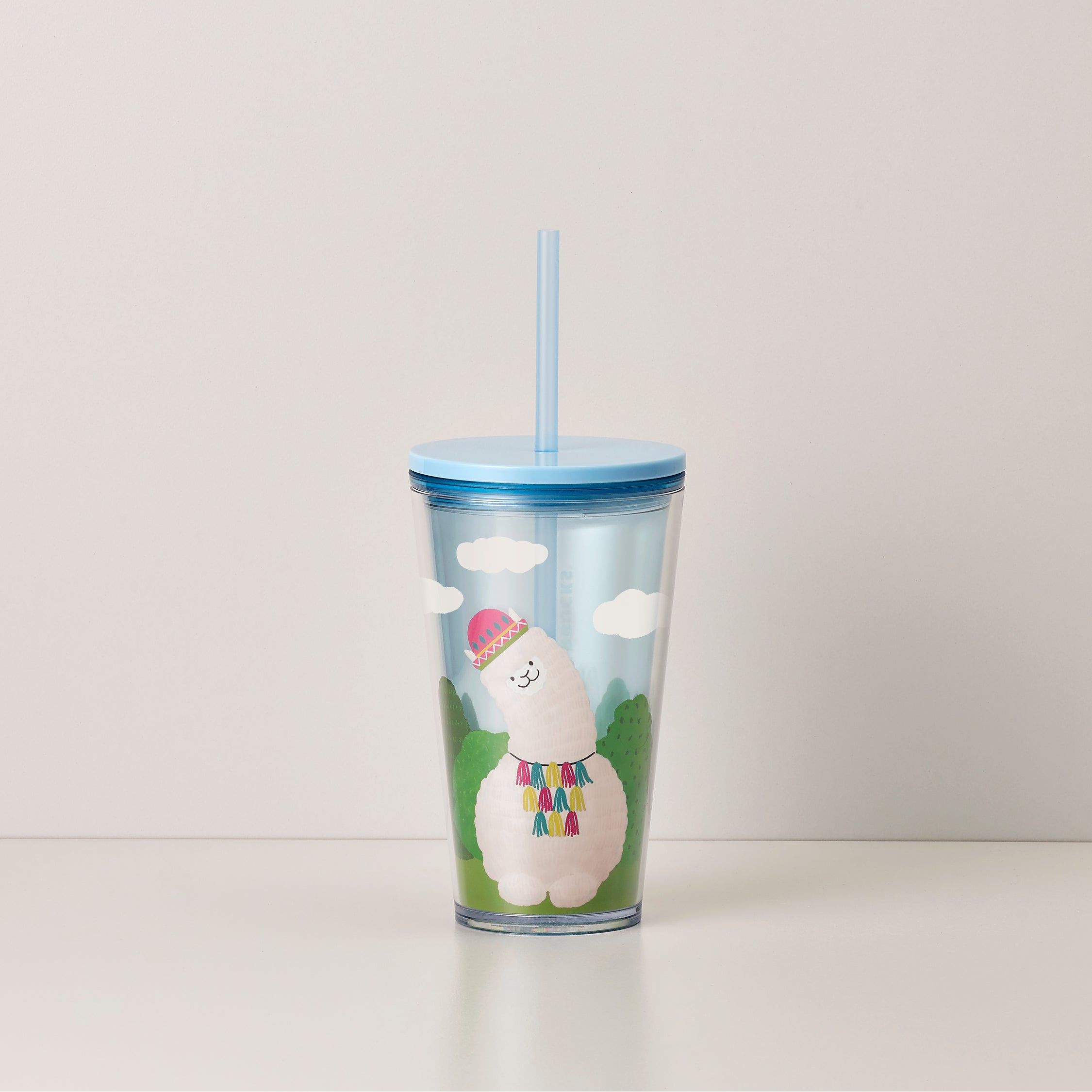 Starbucks Bohemian Alpaca Family on Highland 24oz Cold Cup Multicolor | 760MWHQVK