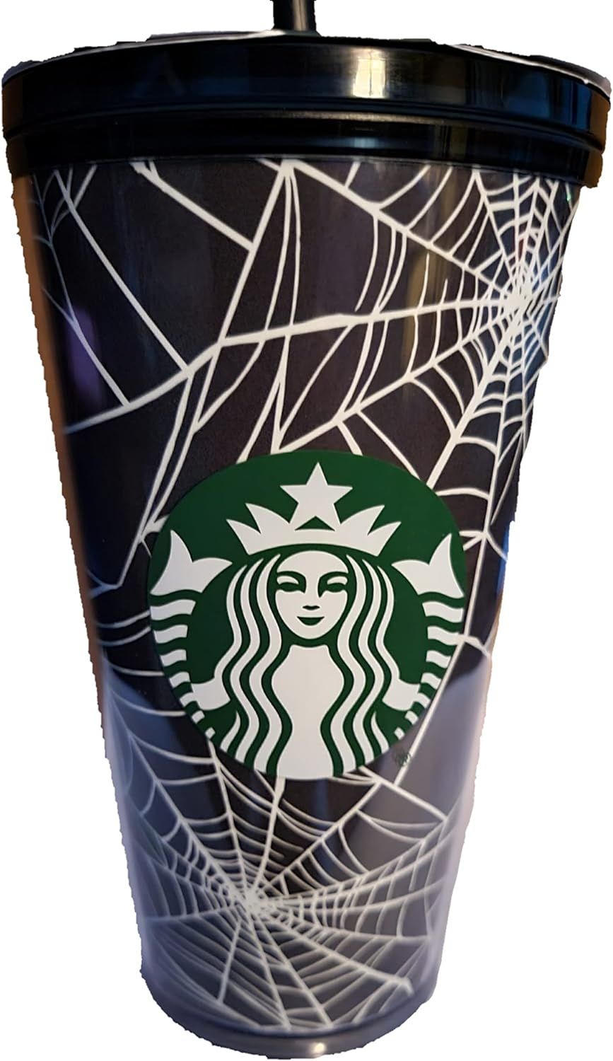 Starbucks Exclusive Limited Edition 2021 Glow In The Dark 16 Oz Black / Green / White | 475VPIKJC