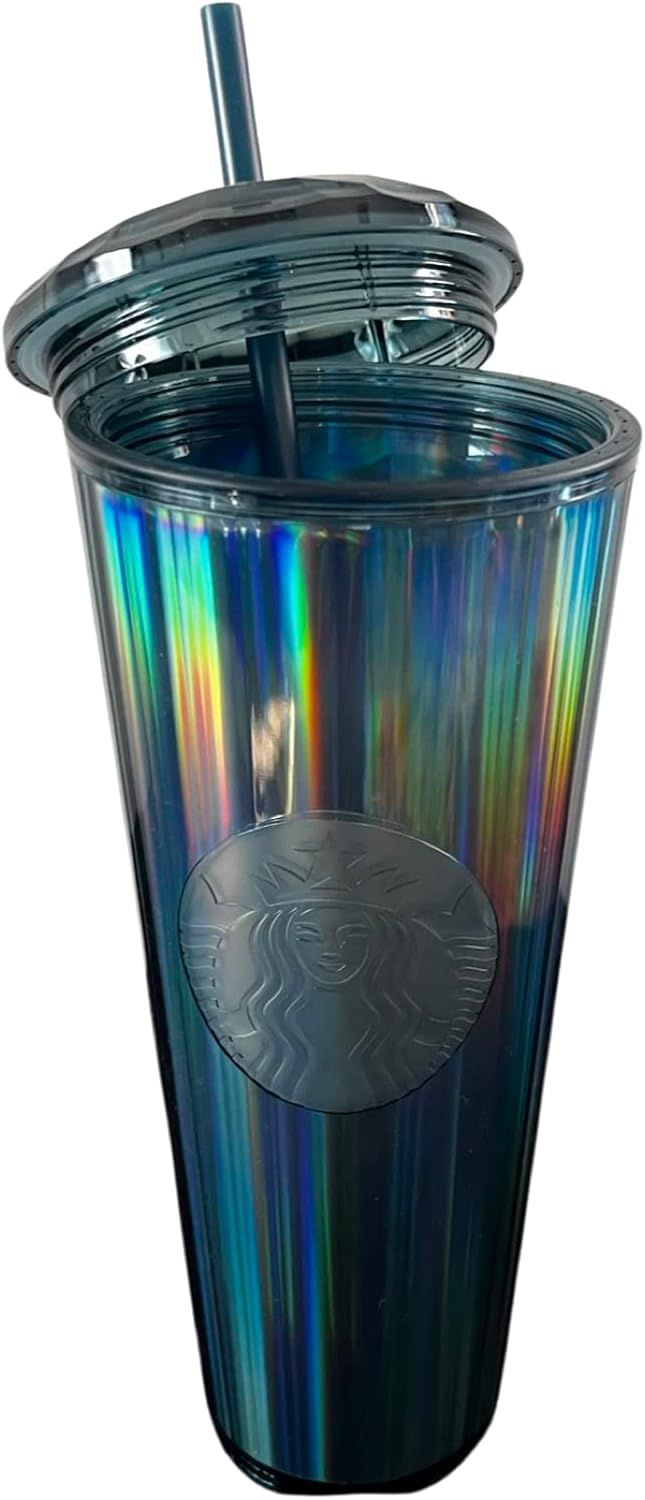 Starbucks Fall 2022 Ocean Kaleidoscope Dome 24oz Venti Tumbler With Straw Multicolor | 417DZVBRL