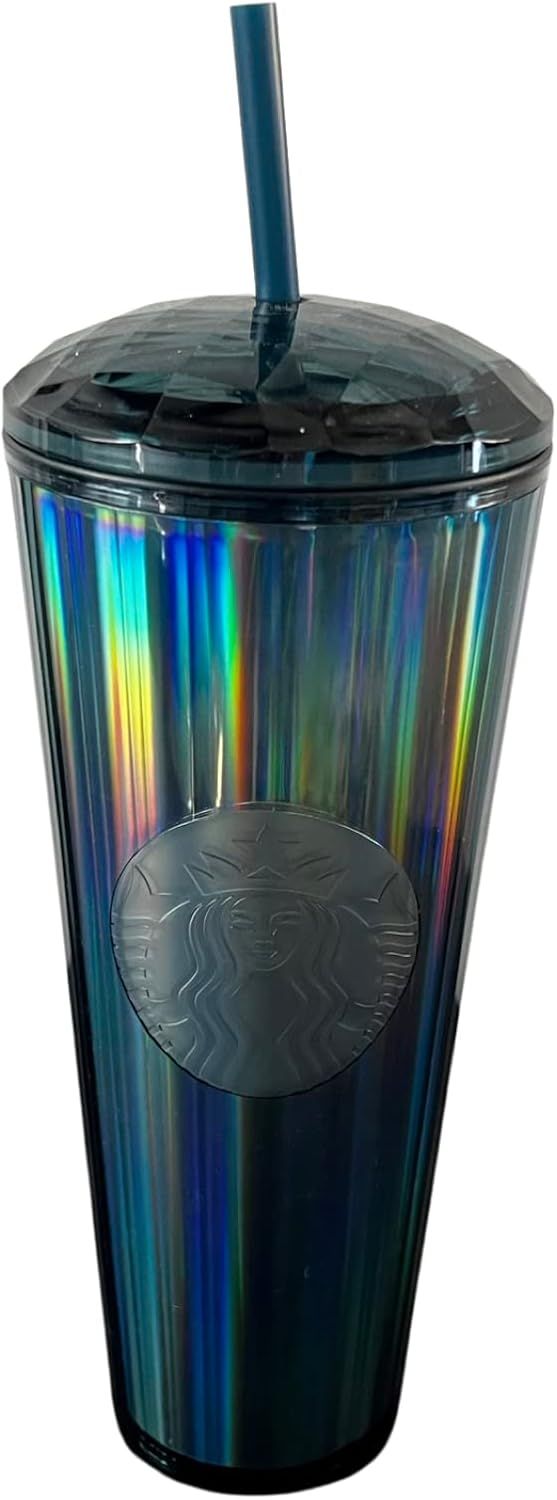 Starbucks Fall 2022 Ocean Kaleidoscope Dome 24oz Venti Tumbler With Straw Multicolor | 417DZVBRL