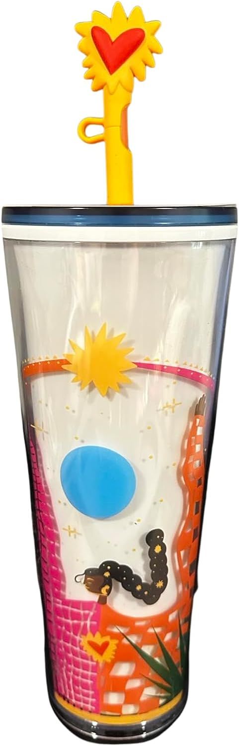 Starbucks Fall 2023 24 Oz Venti Tumbler Manuela Guill Multicolor | 592HWFBJD