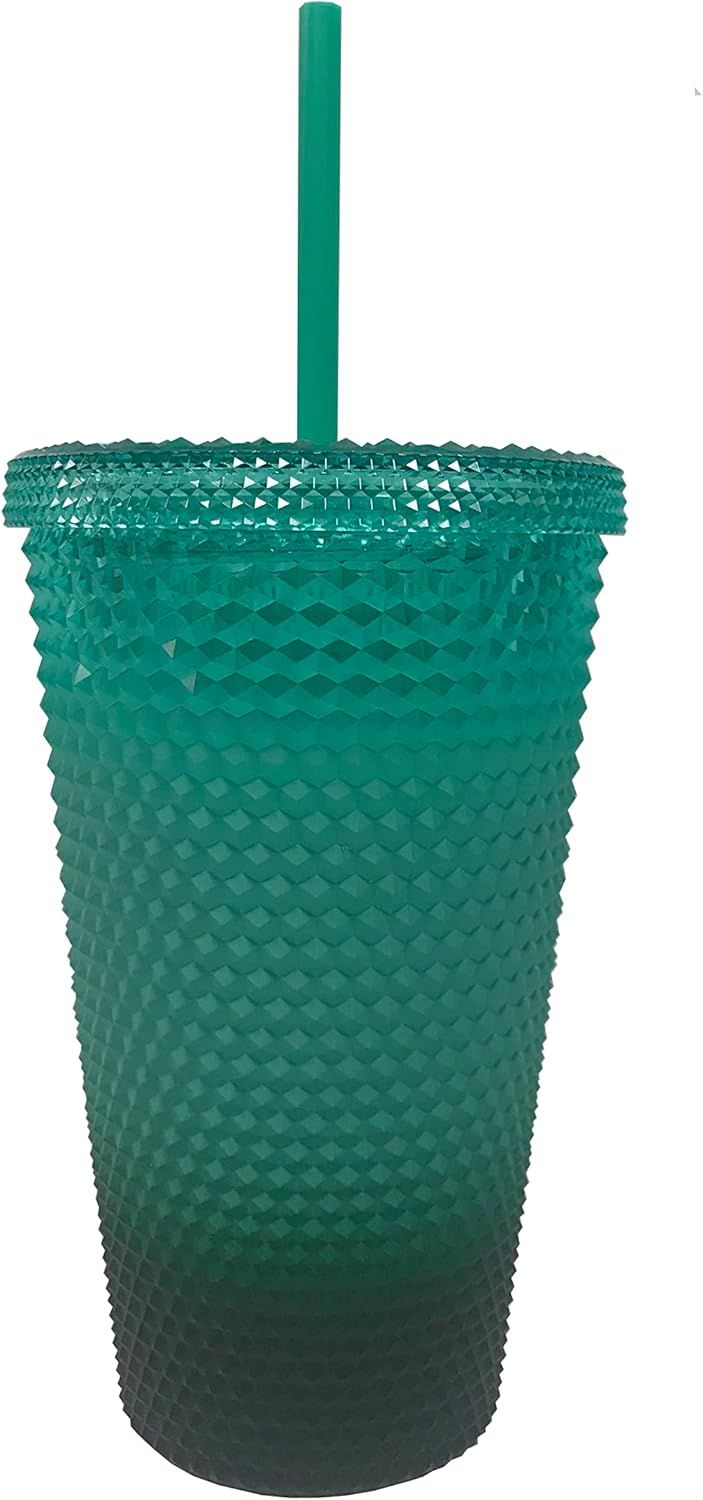 Starbucks Green Gradient Studded Tumbler Fall Winter Holiday 2022 (16 Oz - Grande) Green | 174MUDTOZ