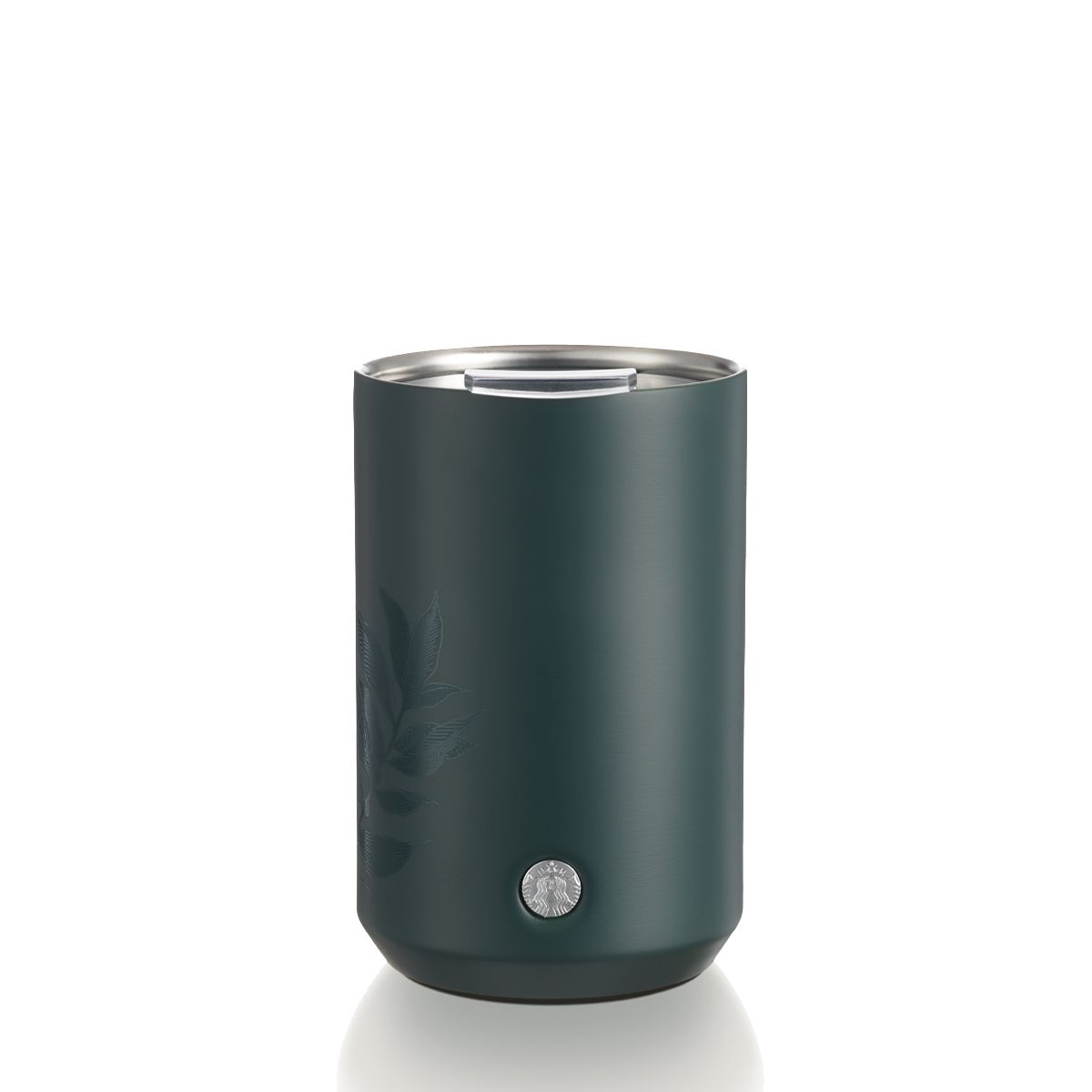 Starbucks Green Stainless Steel Desktop Mug 12oz Green Grey | 187JSAHBM