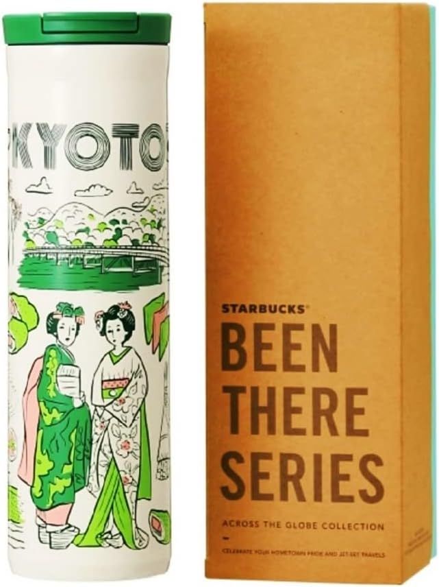 Starbucks Japan Kyoto Been There Series Stainless Steel Tumbler 473ml Green | 381FKJQZA