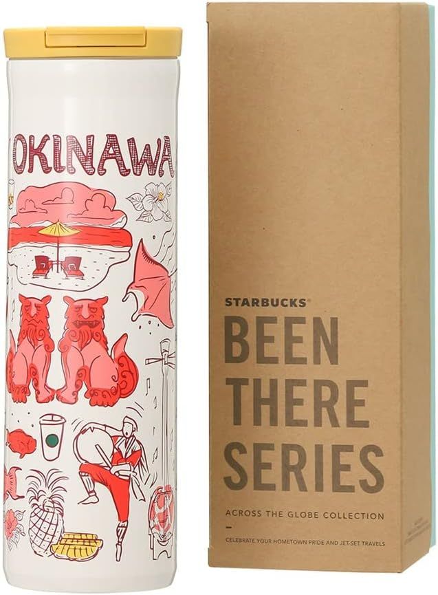 Starbucks Japan Okinawa Been There Series Stainless Steel Tumbler 473ml Grey | 864DBOAWY