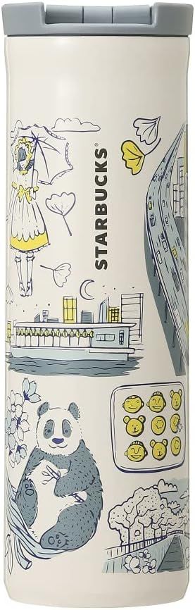 Starbucks Japan Tokyo Been There Series Stainless Steel Tumbler 473ml Grey | 962OZRIEY