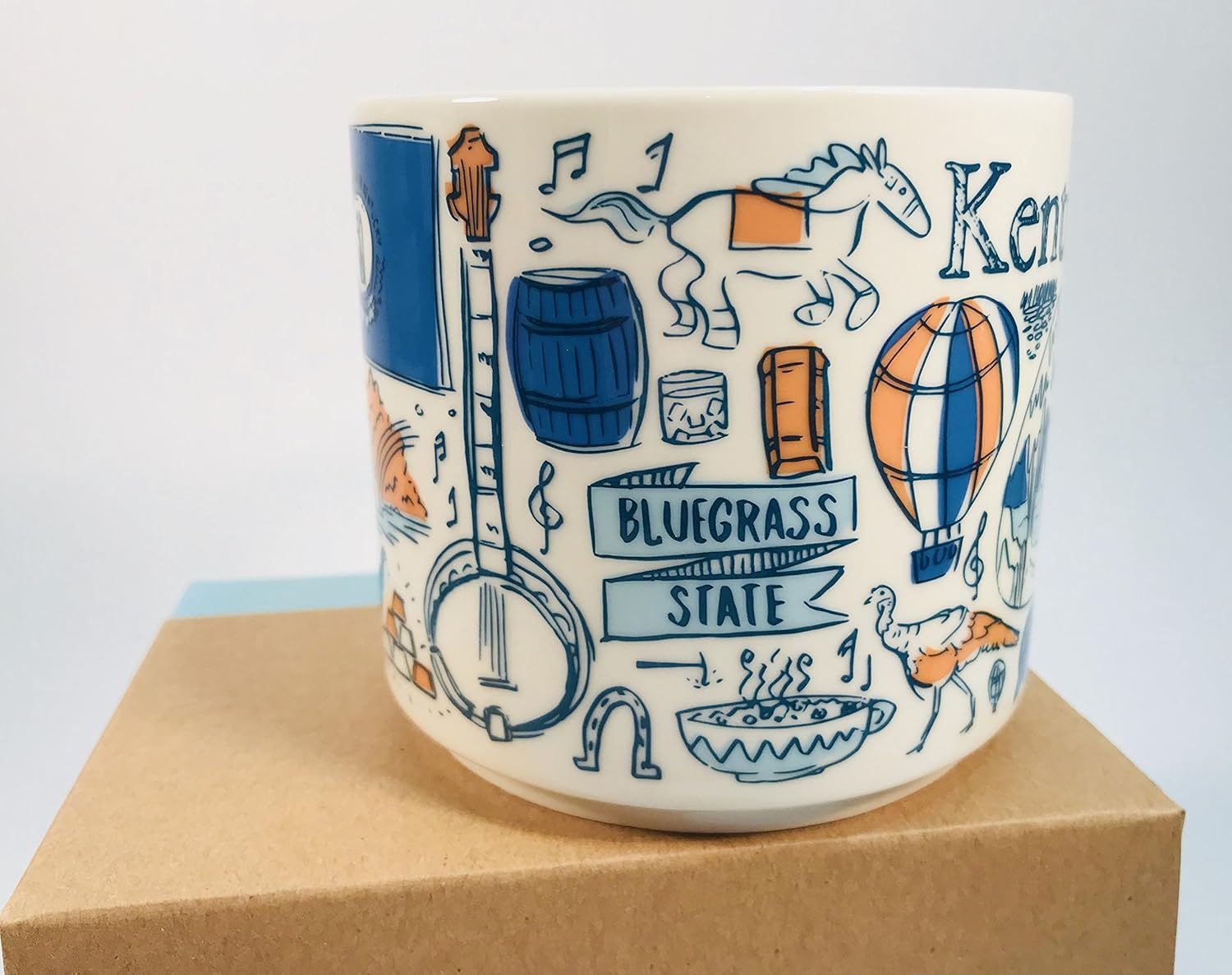 Starbucks Kentucky Coffee Mug Been There Series Across The Globe Collection,14 Ounce Coffee | 765LVIXHW