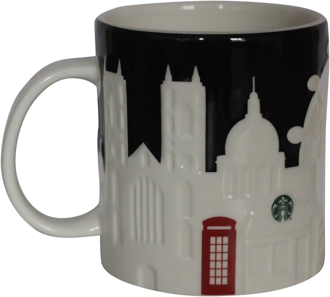 Starbucks London Relief Mug City Collection Black | 743XKPCRS