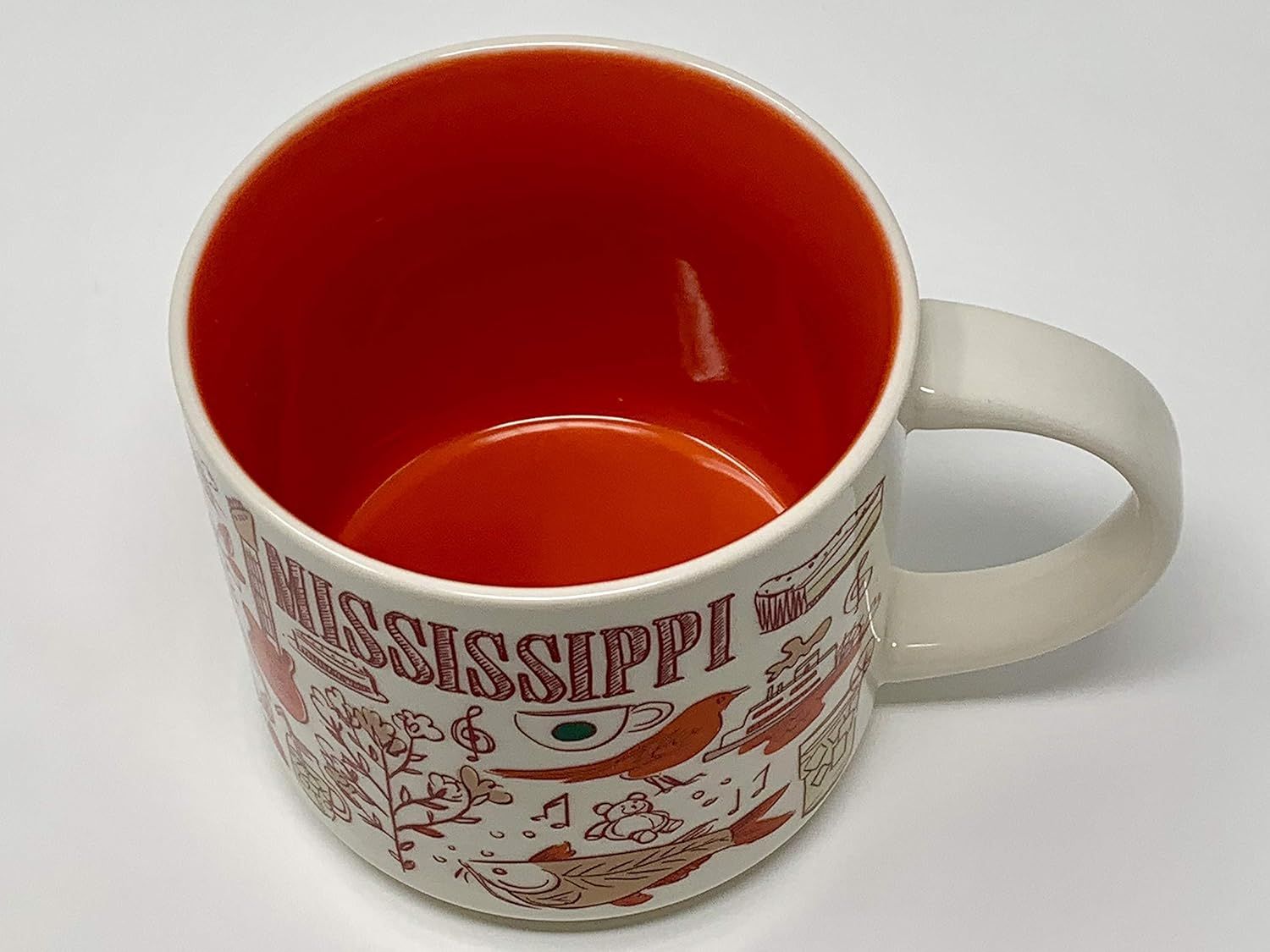 Starbucks Mississippi Been There Series Across The Globe Collection Ceramic Coffee Mug Coffee | 359TZOXFI