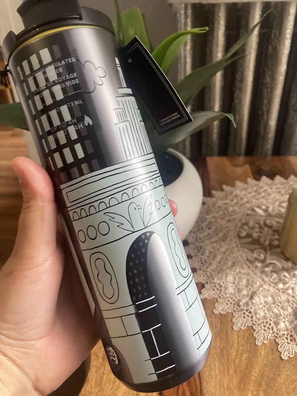 Starbucks New York City Stainless Steel Tumbler, 16 Oz Grey | 367ADYURQ