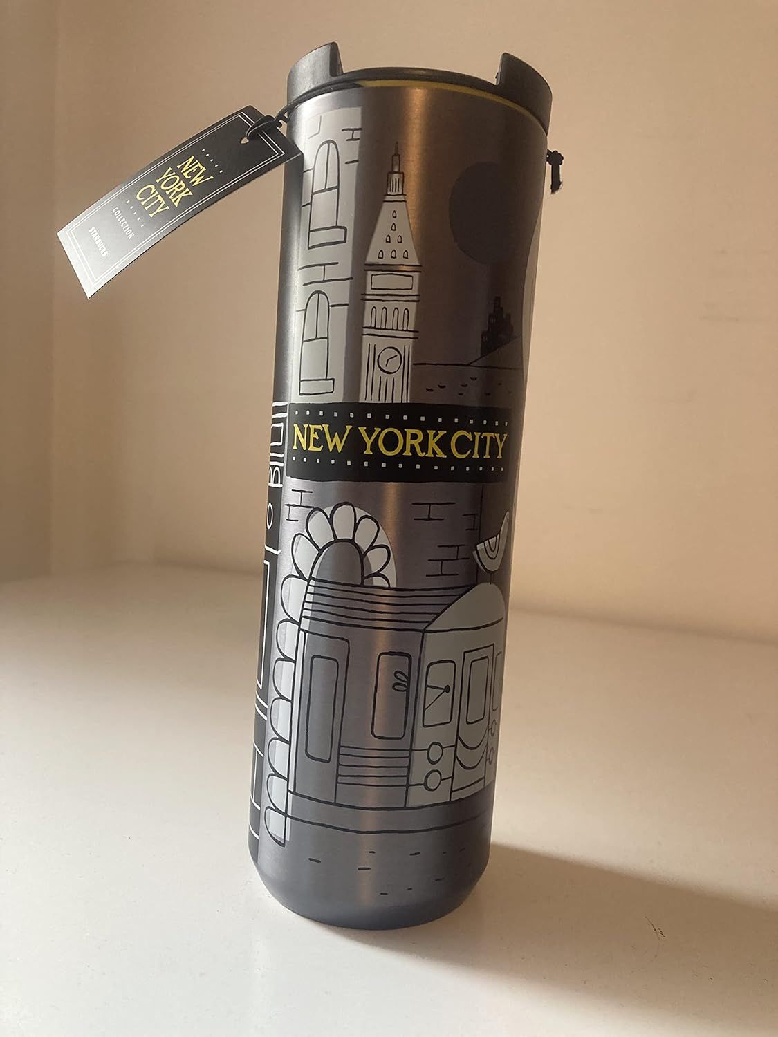 Starbucks New York City Stainless Steel Tumbler, 16 Oz Grey | 367ADYURQ