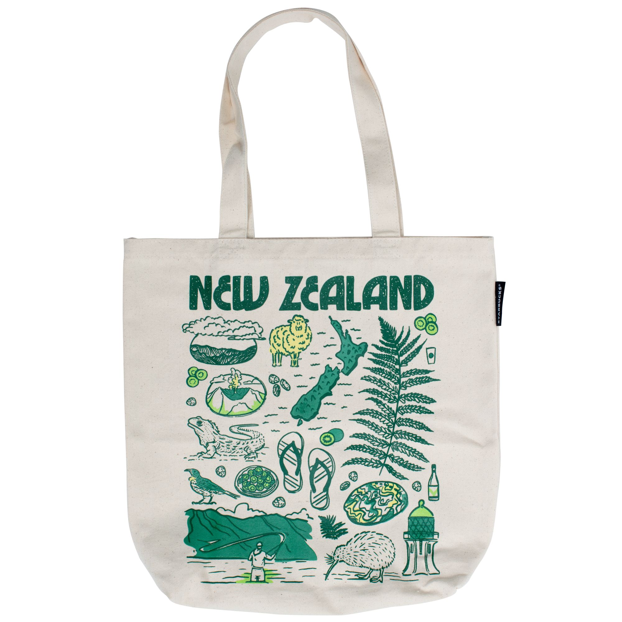 Starbucks New Zealand Tote Bag Multicolor | 278LHAQCW