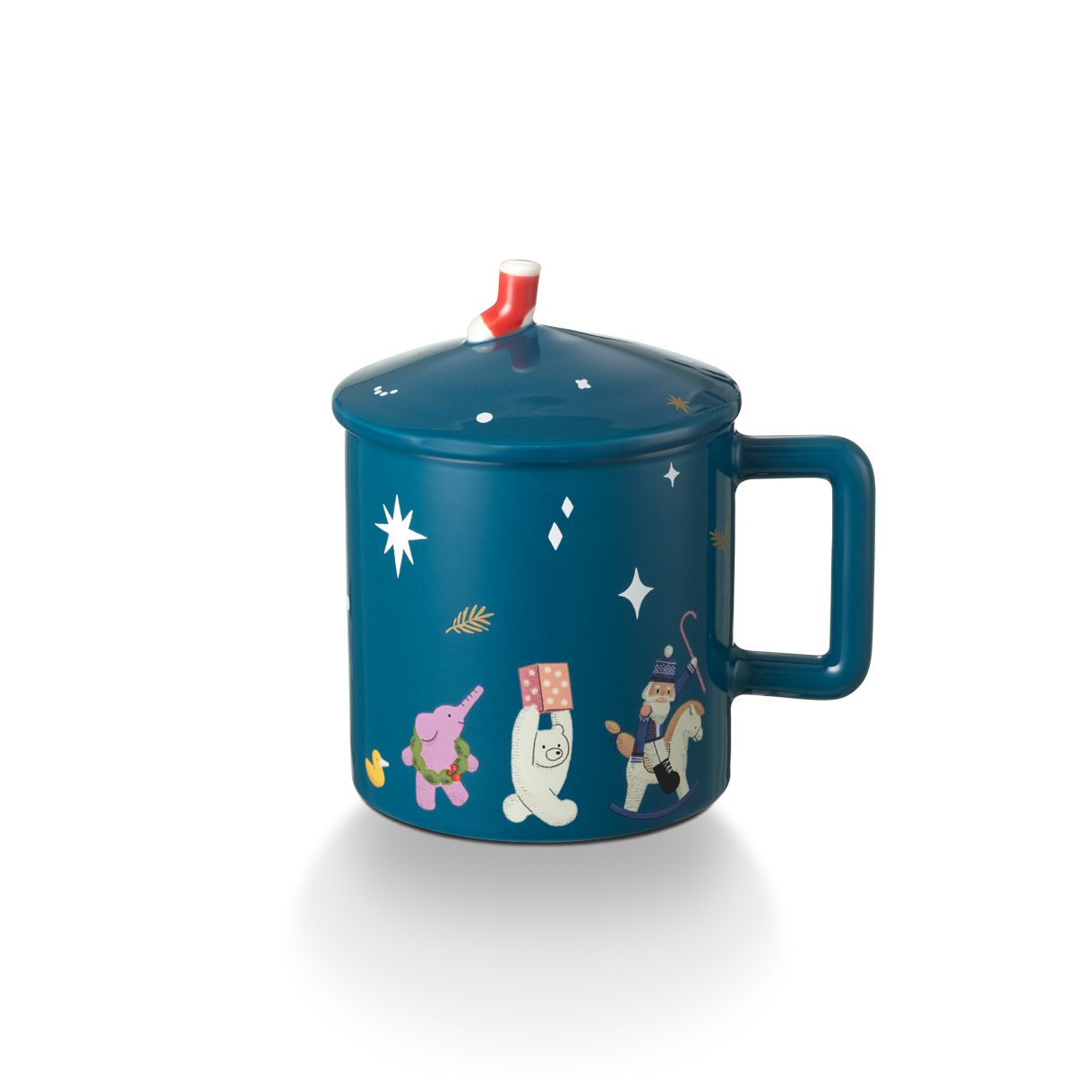 Starbucks Nutcracker and Friends with Lid 12oz Mug Multicolor | 795OLUNXP