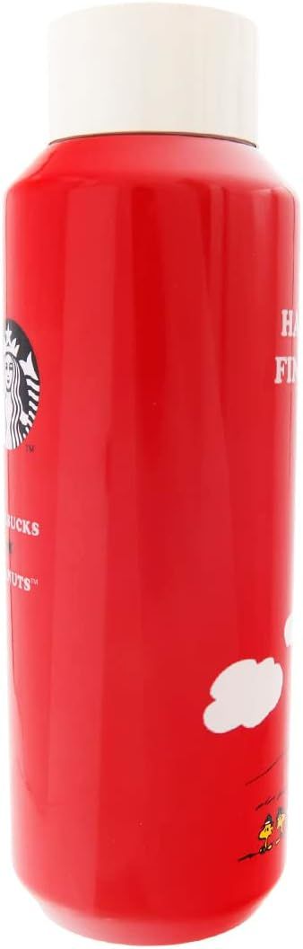 Starbucks Peanuts Japan Limited Stainless Bottle Red Peanuts Beagle 473ml Red | 831HTPIUN