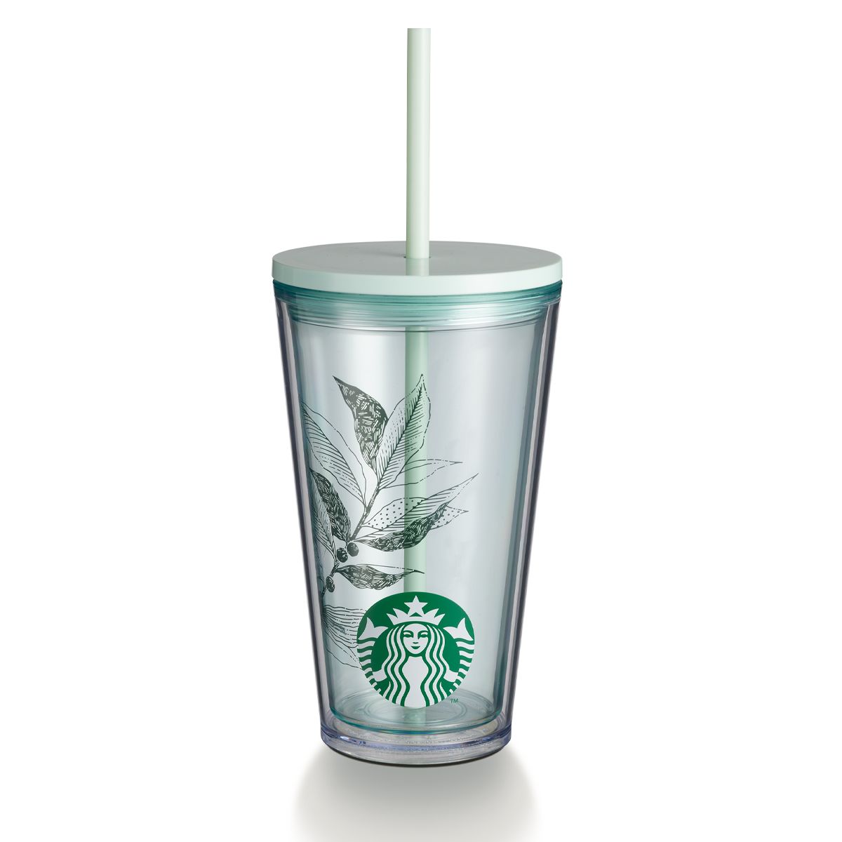 Starbucks Plastic Coffee Cherry & Siren Cold Cup 16oz Coffee Pink | 064OACWYR