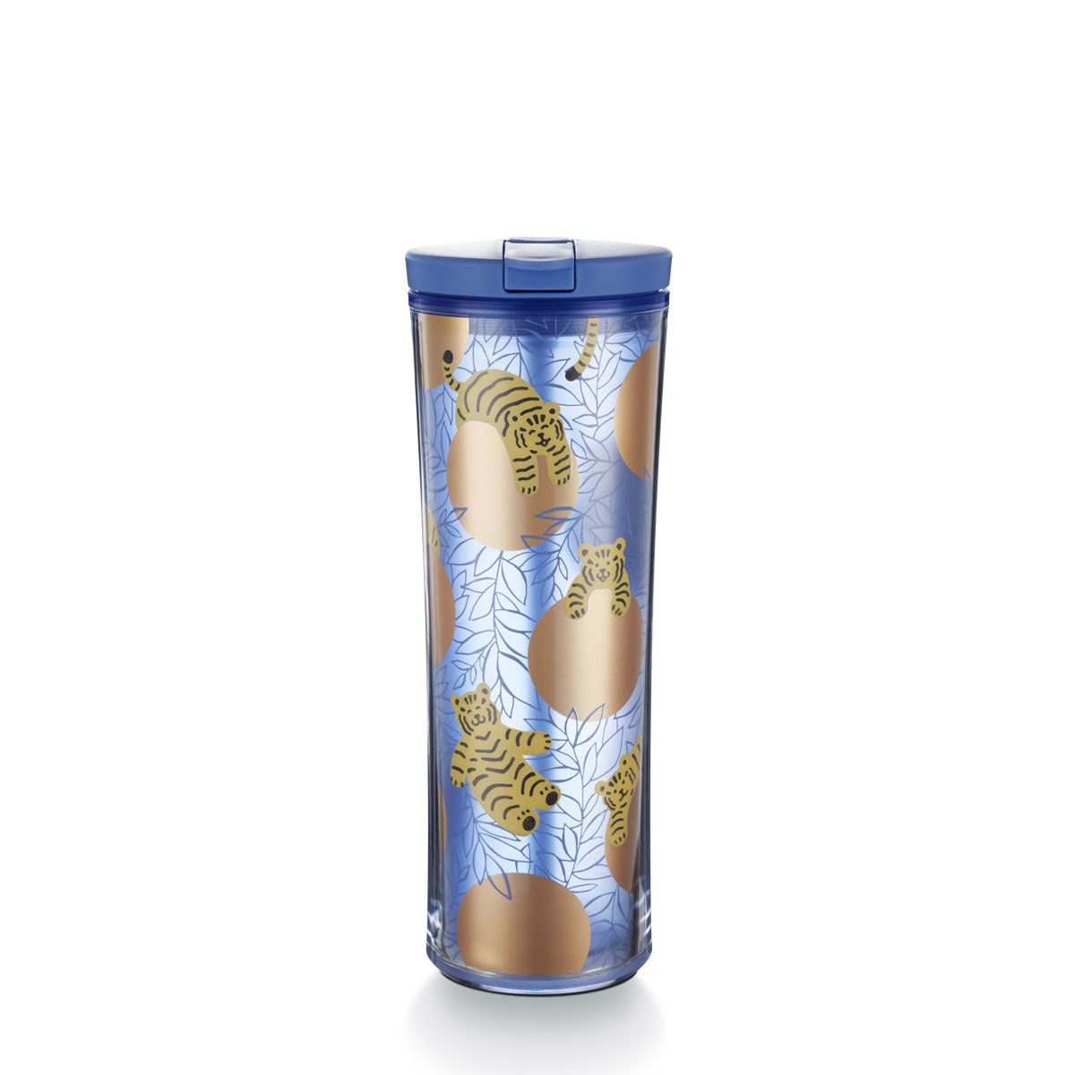 Starbucks Plastic Playful Tiger Tumbler 20oz Multicolor | 490LQOKFI