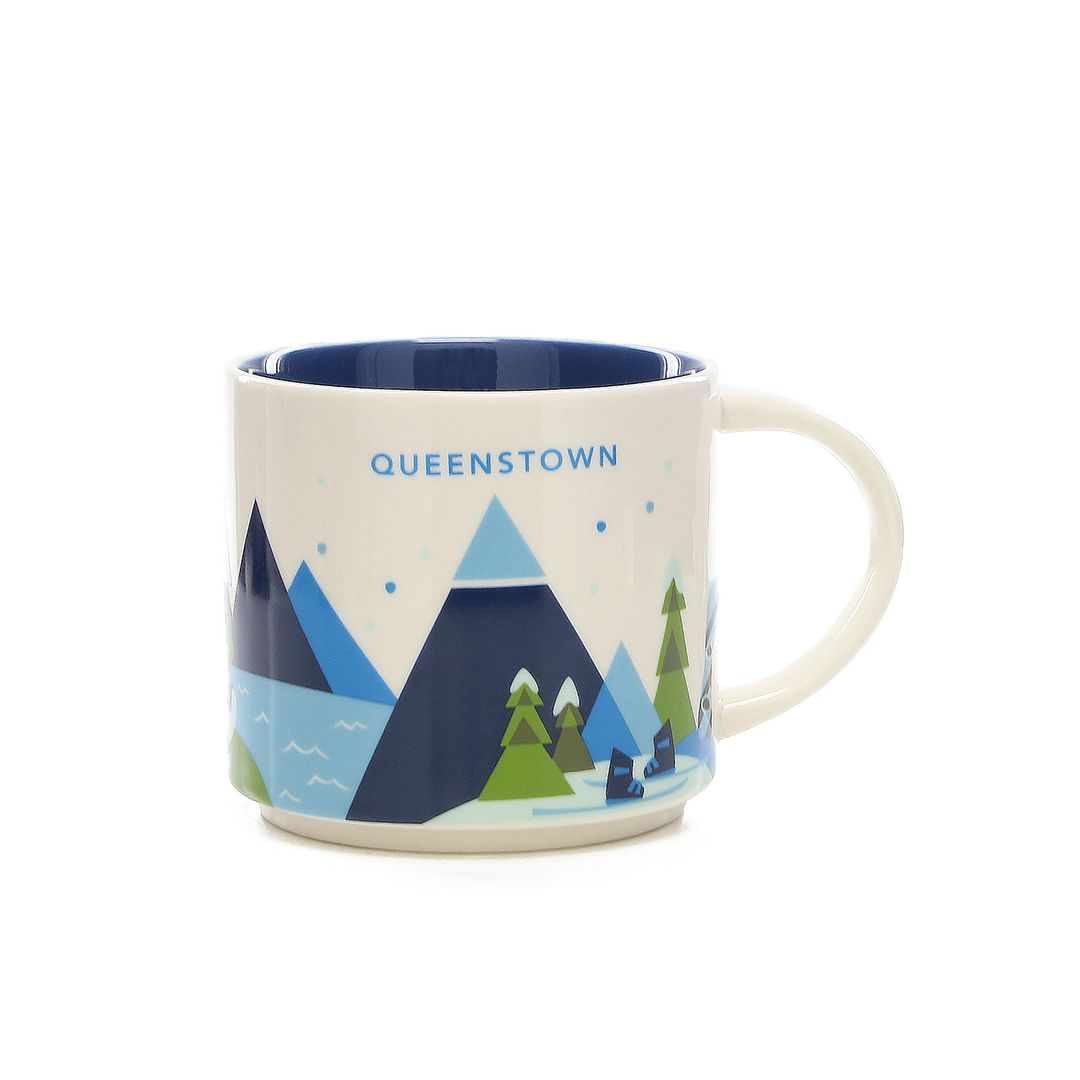 Starbucks Queenstown Ceramic Mug 14oz Multicolor | 457TVFBJI