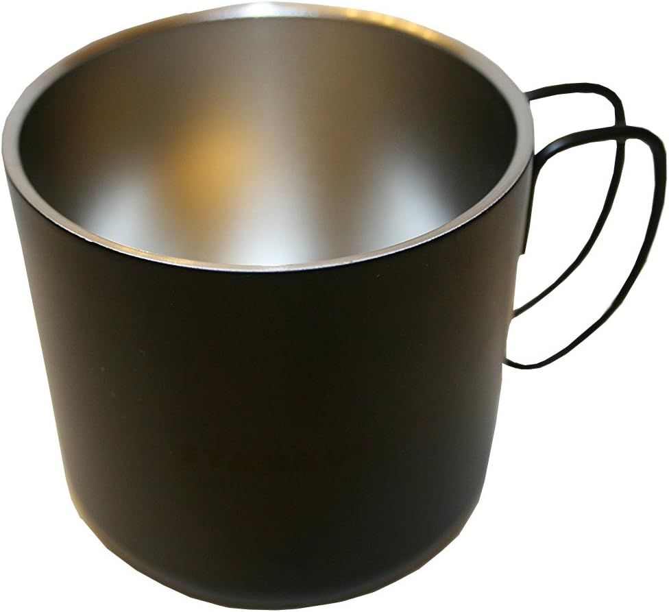 Starbucks Stainless Steel Cup With Wire Handle Black Finish (Black) Black | 301UVQOAY