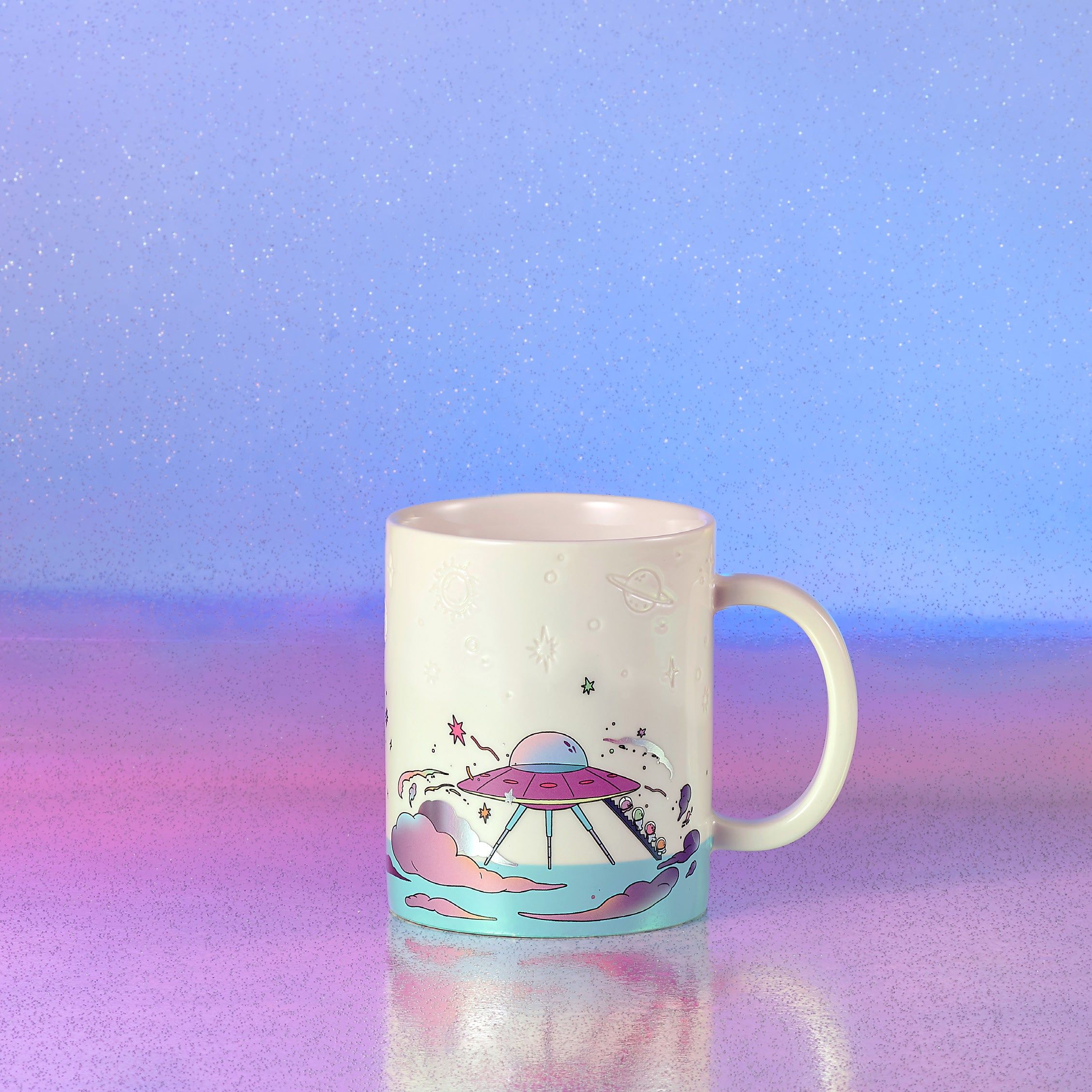 Starbucks UFO Landing on Earth 16oz Mug Multicolor | 041CPYBLQ