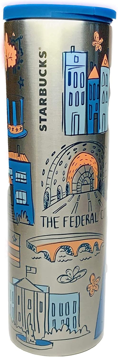 Starbucks Washington, Dc Insulated Tumbler Stainless Steel Been There Series, Across The Globe Collection, 16 Fluid Ounces Multicolor | 506XIDSQK