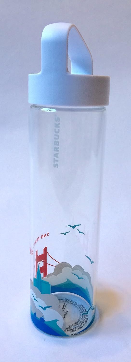 Starbucks You Are Here San Francisco 18.5 Fl Oz Glass Bottle Multicolor | 651QYLWVC