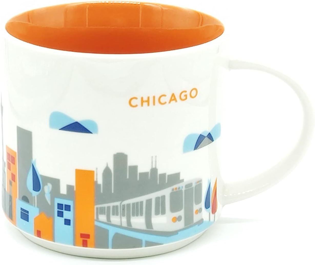 Starbucks You Are Here (Yah) Chicago Stackable Mug Latest Release Multicolor | 384OASQZM